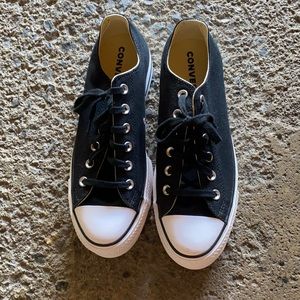 Converse platform sneakers
